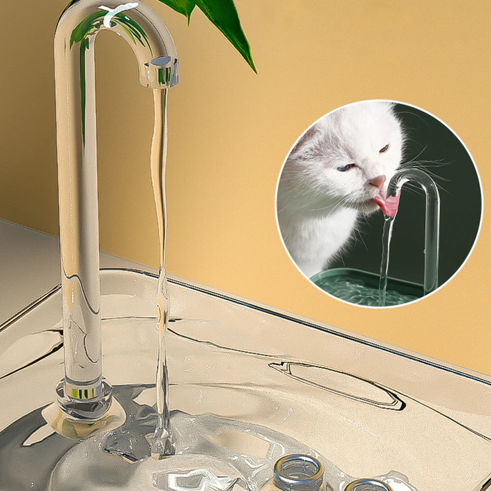 Fontaine à Eau Automatique 1.5L pour Chats & Chiens – 3 Modes & Silencieuse 🐱🐶