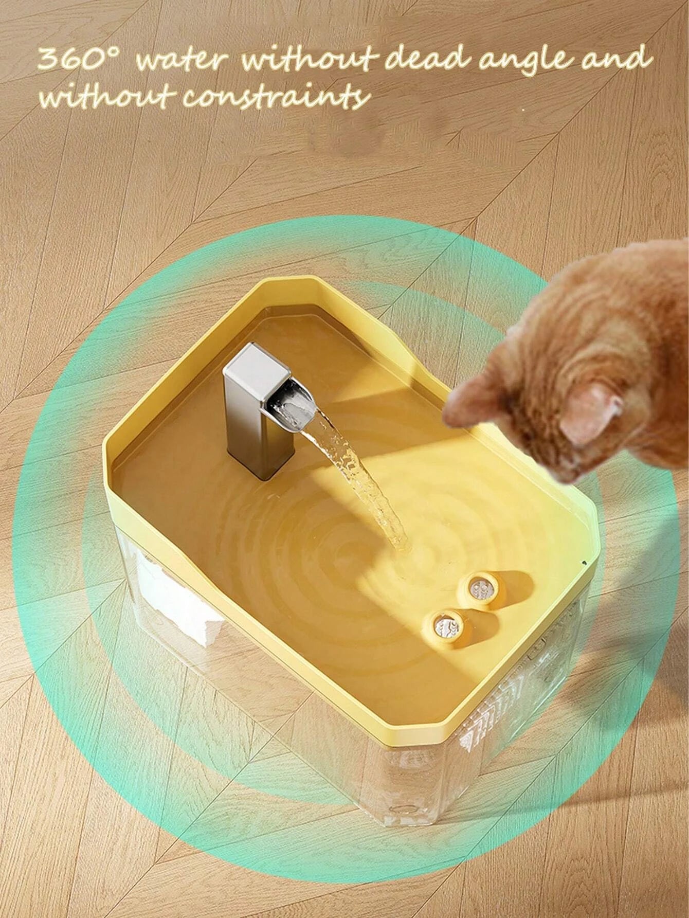 Fontaine à Eau 1.5L pour Chat & Chien – 3 Modes, Filtre Inclus & Silencieuse 🐱🐶